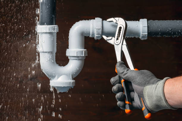 Professional Leak Detection technician working in Westfield, NC